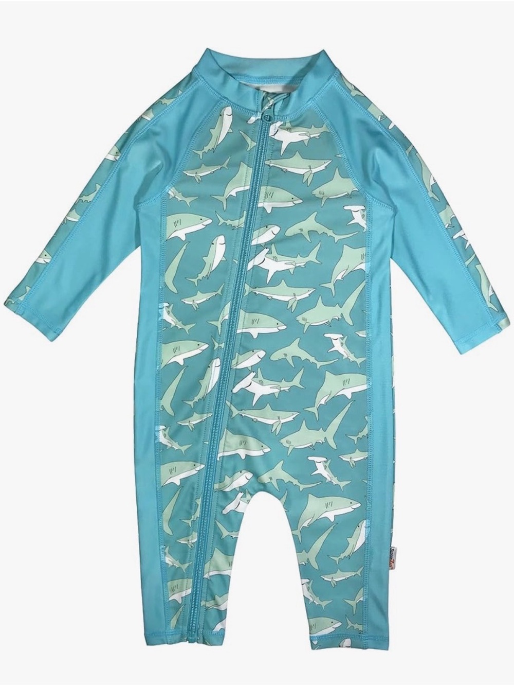 SwimZip long sleeve UPF 50+ swimsuit for baby onesie